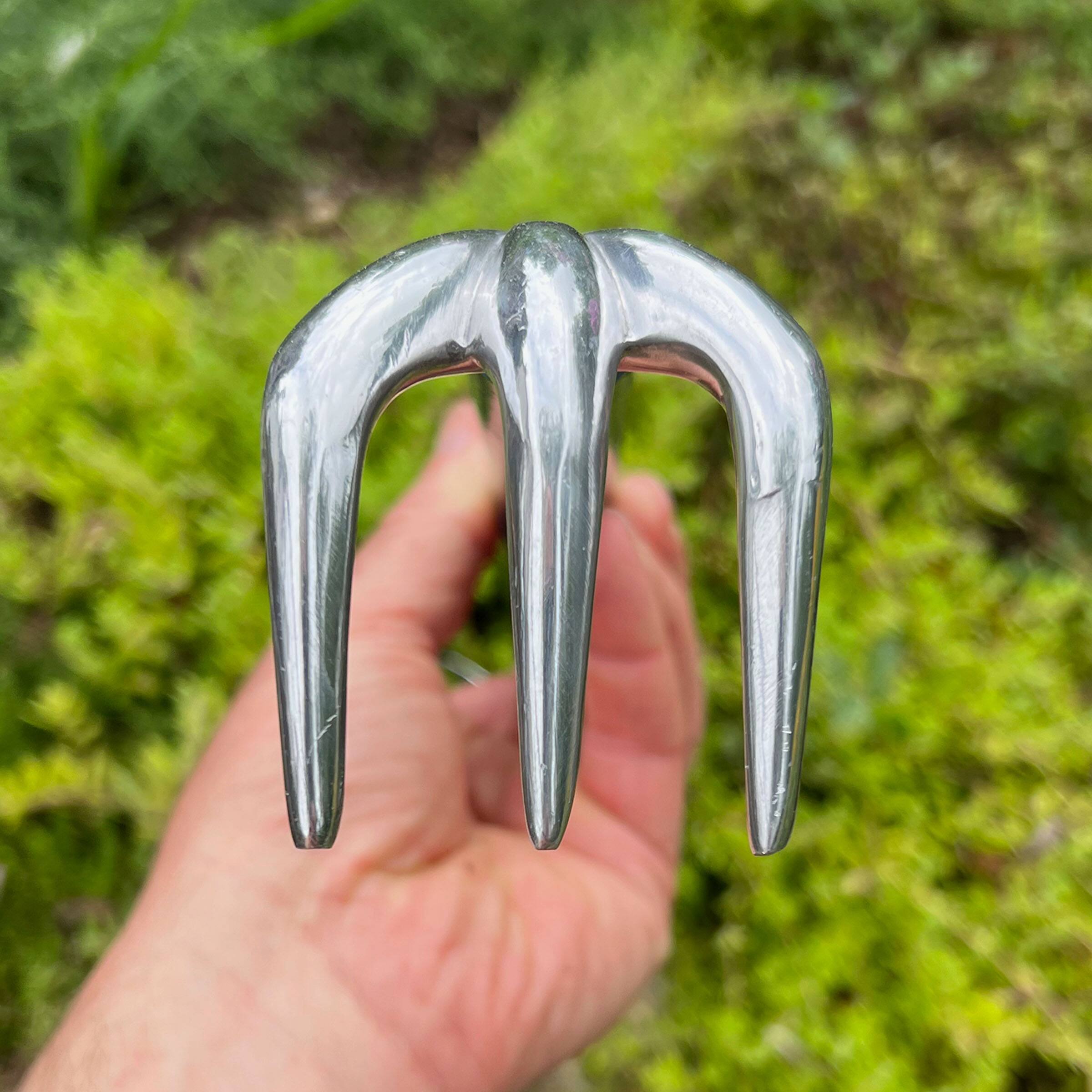 Alt View 8. Kings County Tools - Garden Shovel and Rake Combo Multi Tool 17-Inch Garden Hoe and Trowel with Comfortable Grip for Easy Planting.