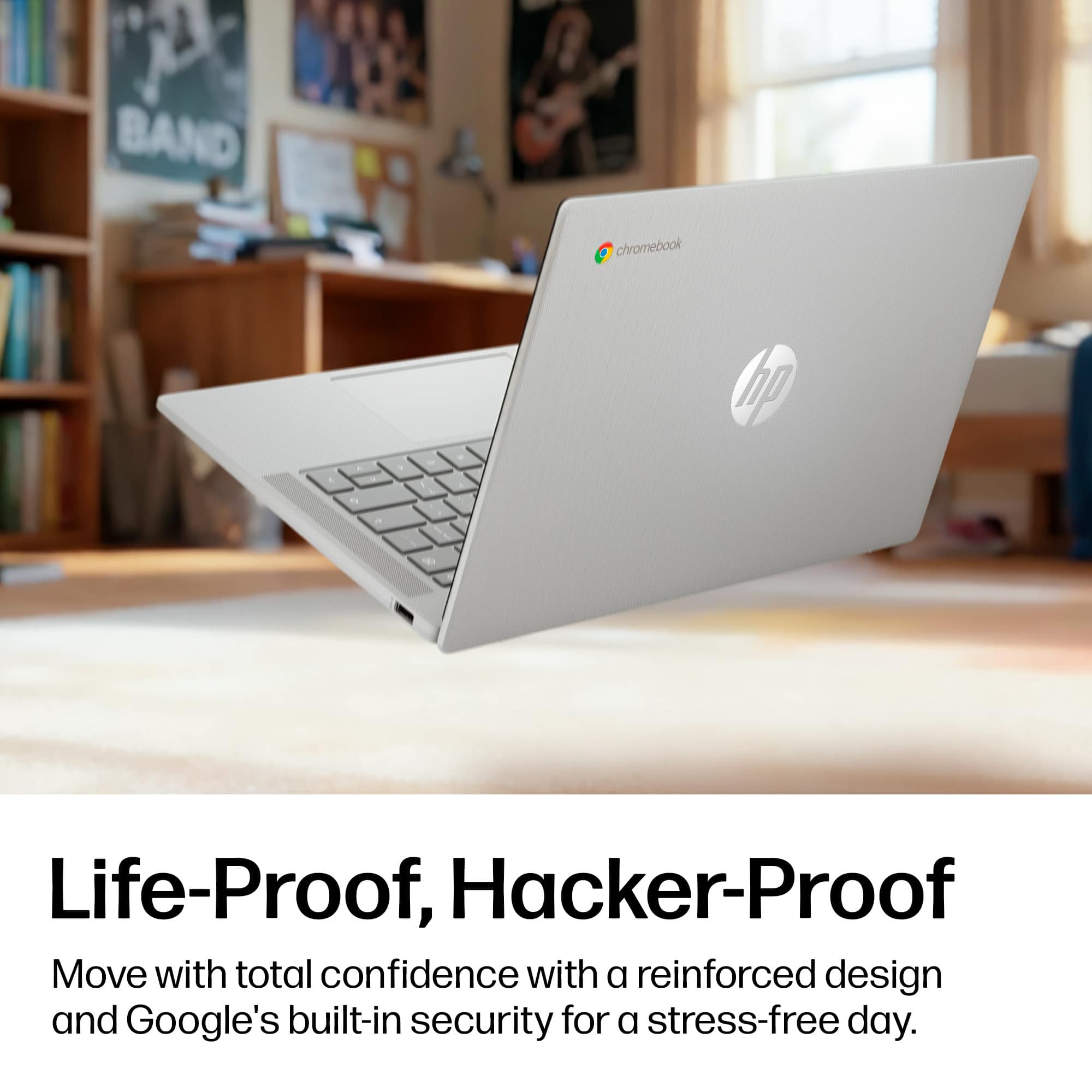 HP - 14 Chromebook - MediaTek Kompanio 540 - 4GB Memory - 64
