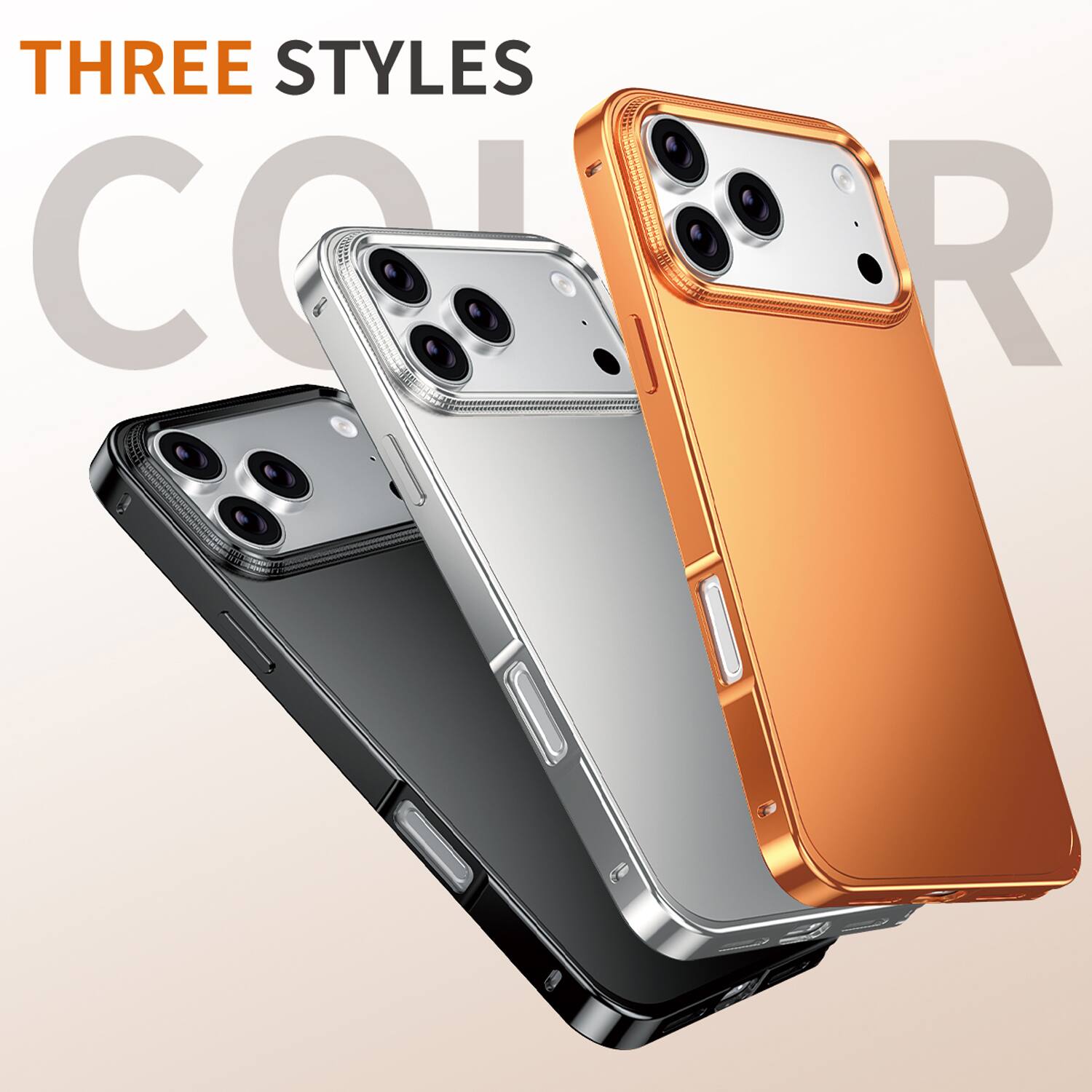 THREE STYLES COLOR