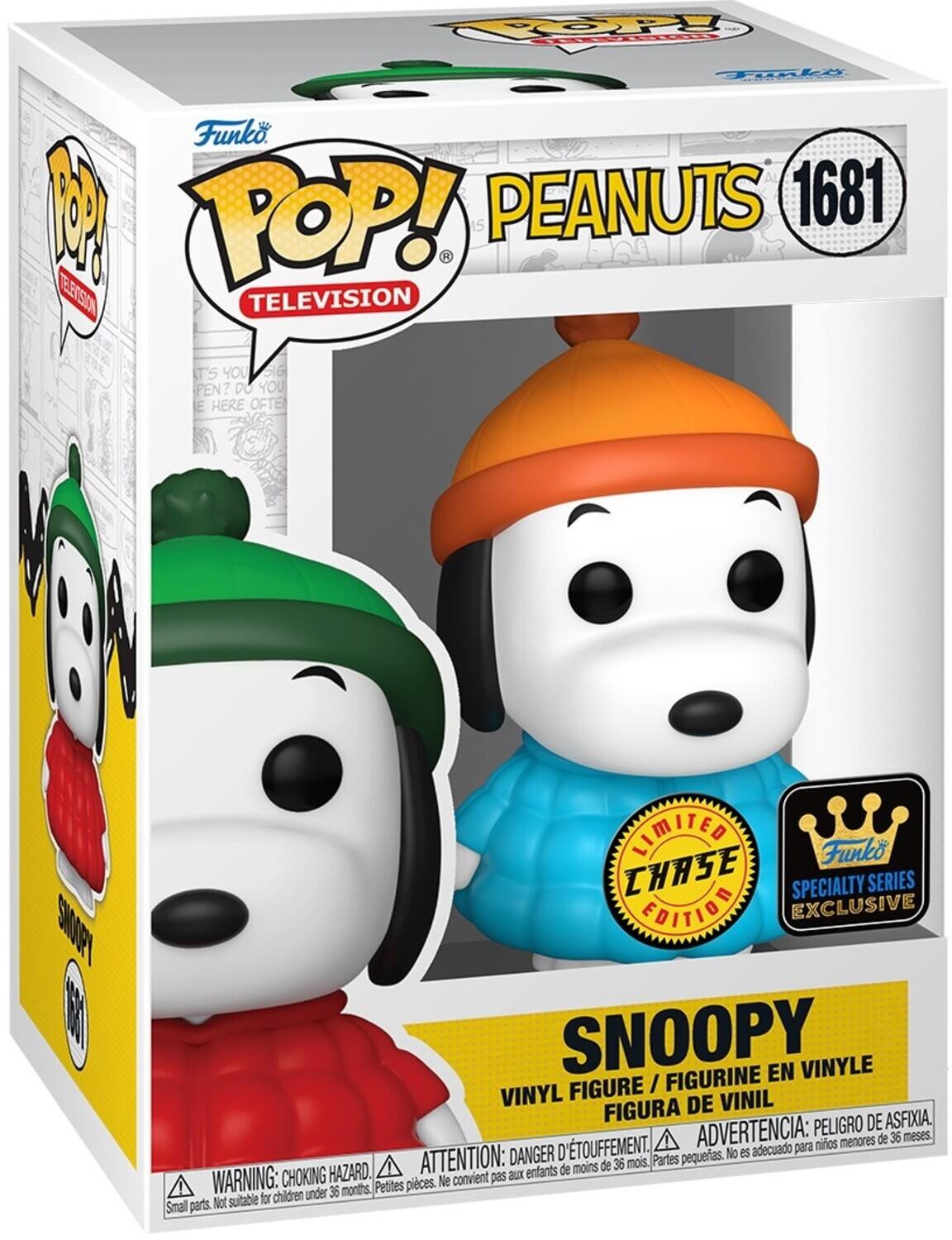TOOPY Tily Funko 1 POP! IS PEANUTS 1681 EERSION TELEVISION T'S YOU 316 PEN? DU YOU E HERE OFTE  LIMITED Funko CHASE SPECIALTY SERIES EDITION EXCLUSIVE 8005 SNOOPY EN VINYLE FIGURE / FIGURINE VINYL DE VINIL FIGURA DE ASFIXIA ADVERTENCIA: PELIGRO DE AÉTOUFFEMENT. ATTENTION: DANGER D'ÉTOUFFEMENT. Partes pequeras. No es adecuado para niños menores de 36 meses. CHOKING HAZARD. WARNING: CHOKING HAZARD. Petites pièces. Ne convient pas aux enfants Small parts. Not suitable for children under 36 months.