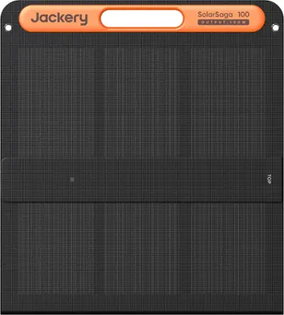 Jackery SolarSaga Portable Panel 100W Black JS-100C - Best Buy Jackery SolarSaga Portable Panel 100W Black JS-100C - Best Buy