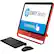 Left. HP - ENVY Beats 23" Touch-Screen All-In-One - Intel Core i5 - 8GB Memory - 1TB Hard Drive - Black/Red.