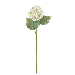 BreeBe - 30" Hydrangea Artificial Flower (Set of 4) - White
