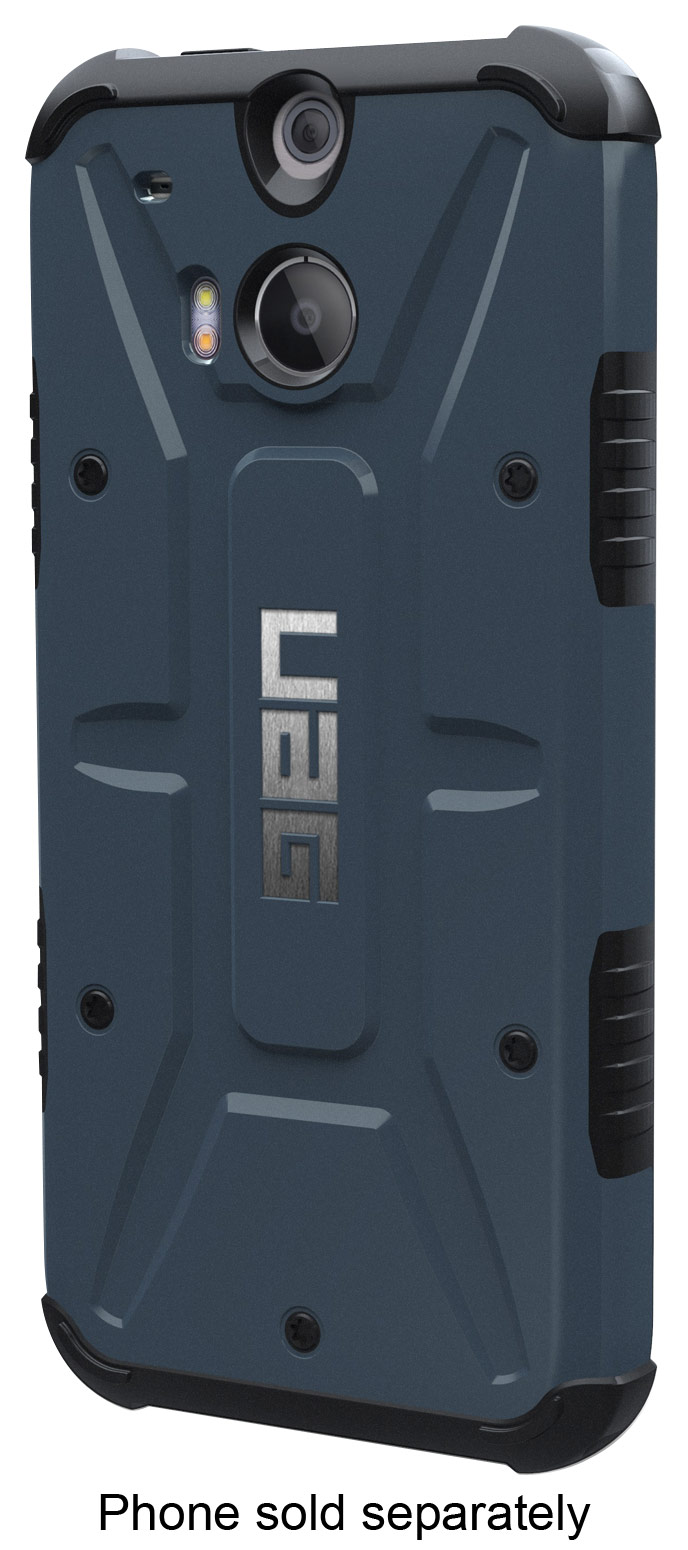 Magistraat Voorzichtig vervorming Best Buy: Urban Armor Gear Composite Case for HTC One (M8) Cell Phones  Slate/Black AUN200044