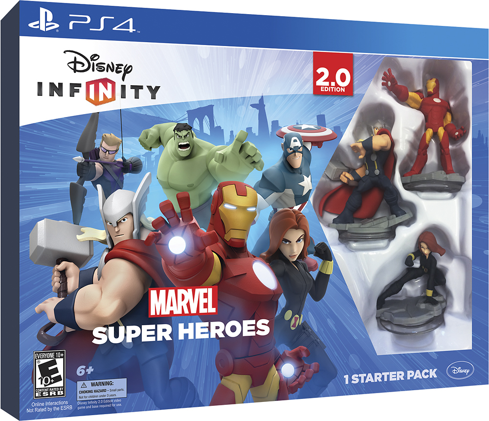 klart Slette Sidelæns Disney Infinity: Marvel Super Heroes (2.0 Edition) Starter Pack PlayStation  4 1205480000000 - Best Buy