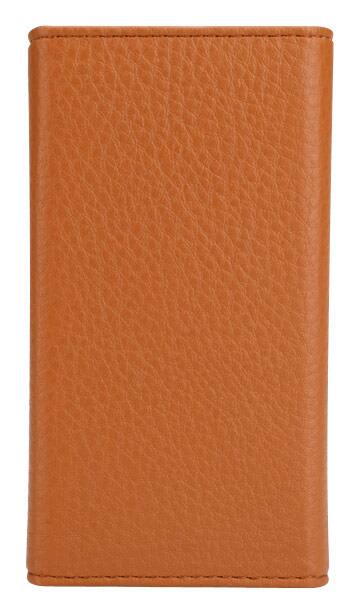 JISONCASE - Wallet Case for Apple® iPhone® 5s - Brown - Larger Front
