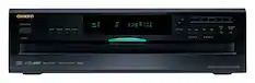Front. Onkyo - 6-Disc CD Player - Black.