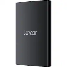 Front. Lexar - Lexar ARMOR 700 1TB USB 3.2 Gen Type-C Portable External SSD - Black.
