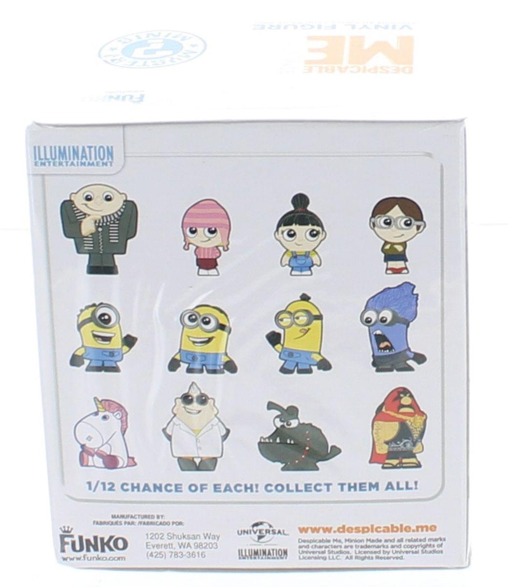 FIGURE ANIA SINIEY S AR S ME DESPICABLE FUN ILLUMINATION ENTERTAINMENT 1/12 CHANCE OF EACH! COLLECT THEM ALL! MANUFACTURED BY: FABRIQUES PAR: FABRICADO POR: UNIVERSAL www.despicable.me 1202 Shuksan Way all related marks Despicable Me Minion Made and FUNKO Everett, WA 98203 ILLUMINATION and Universal characters Studios are trademarks Licensed by and Universal copyrights Studios of www.funko.com (425) 783-3616 Licensing LLC. All Rights Reserved