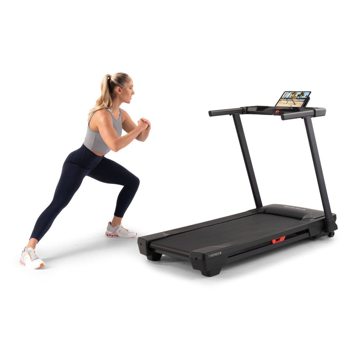 Alt View 15. NordicTrack - NordicTrack T Series 5 Starter Treadmill for Real Results - Black.