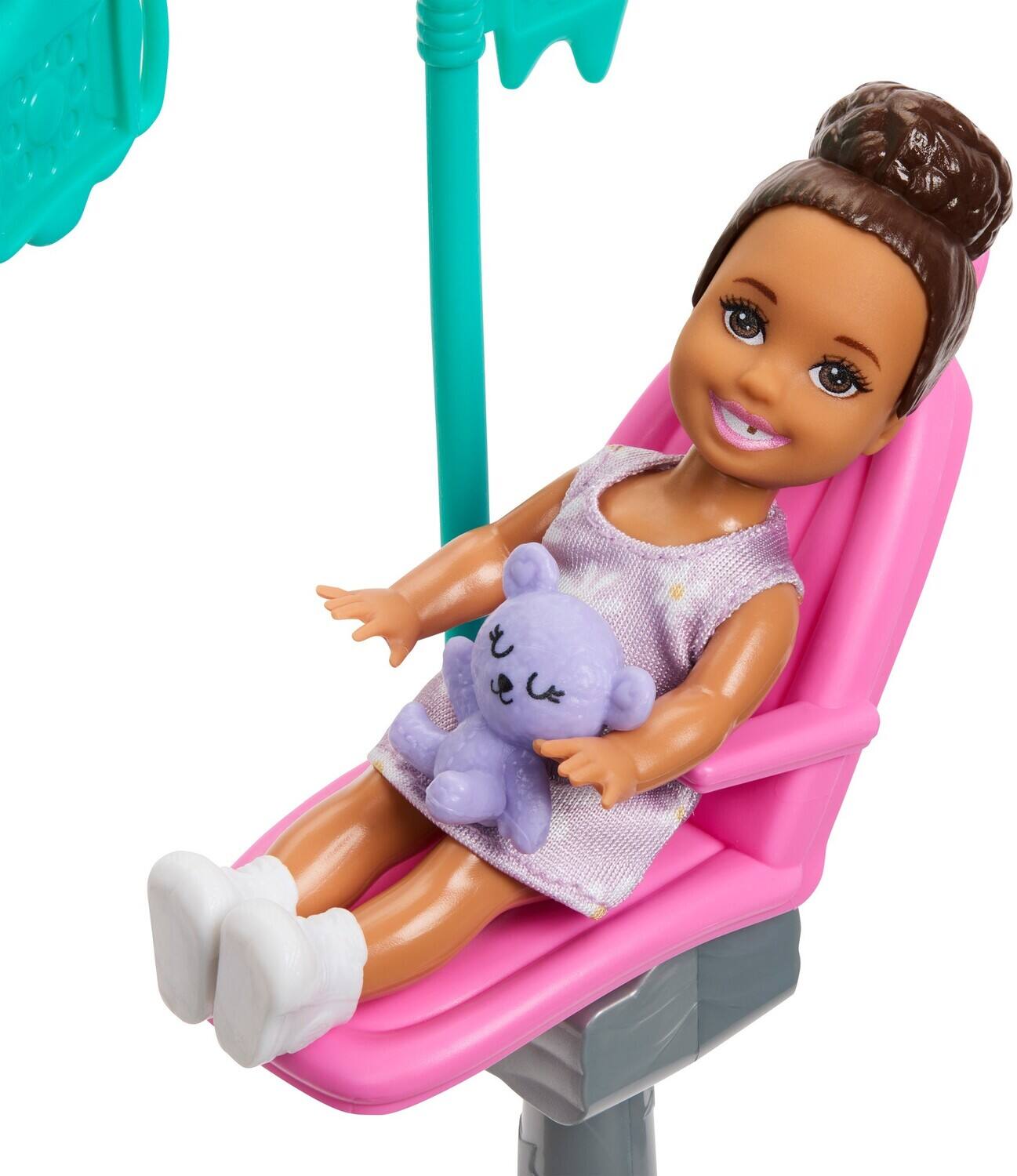 Alt View 3. Mattel - Barbie Careers Dentist Playset with 2 Dolls, Blonde   - COLLECTIBLES - Multicolor.