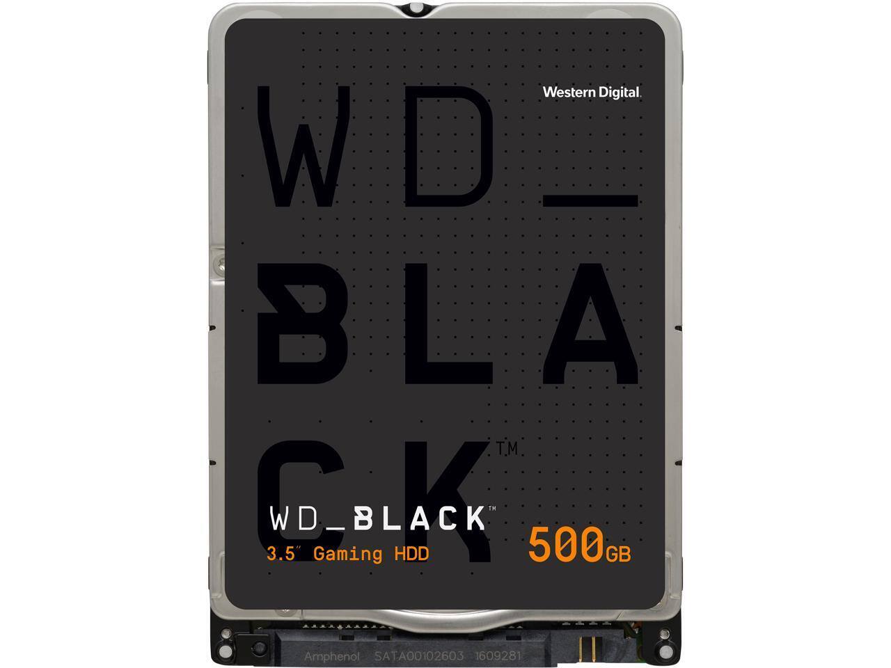 Western Digital WD_BLACK Gaming HDD 3.5" 500GB  
WD_BLACK  
Amphenol SATA00102603 1609281