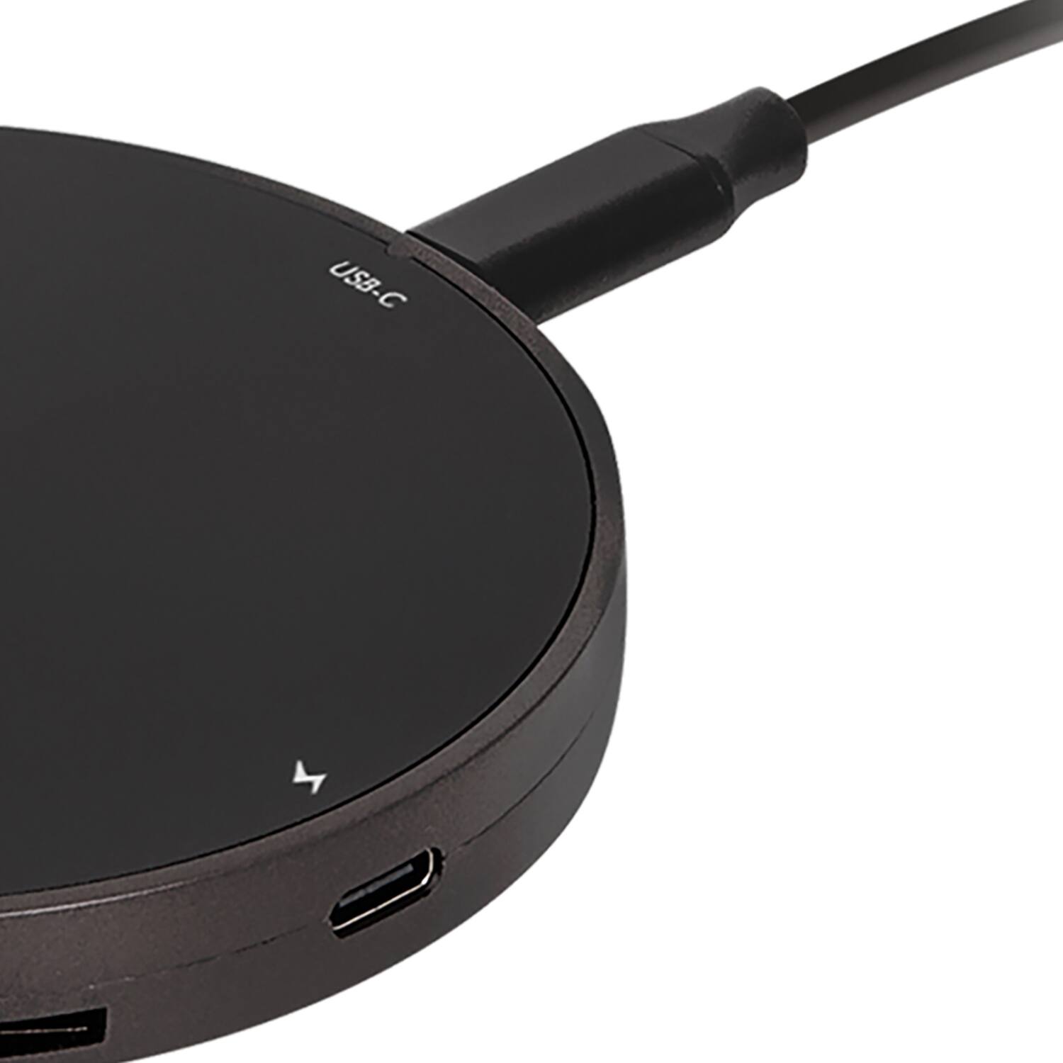 Back. Helix - Helix Ethhub9 9-in-1 Usb-c Multi-port Hub With Wireless Charging.