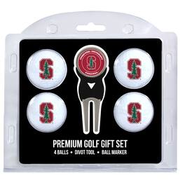 Team Golf - Stanford Cardinal 4-Ball Gift Set - Multicolor