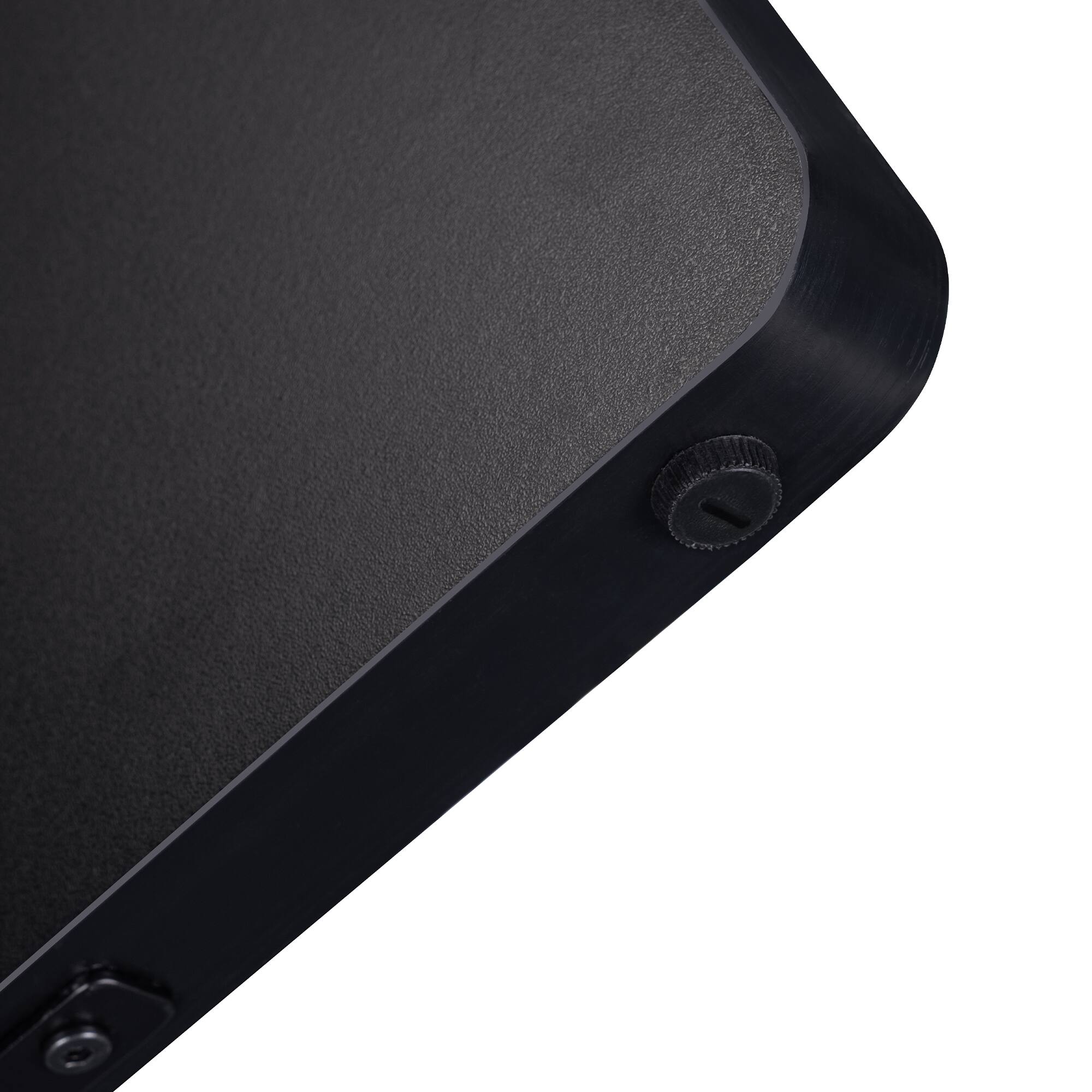 Alt View 9. Tiramisubest - Round Dining Table for 4, 43-Inch Faux Marble Top, Mid-Century Modern Round Dining Table (White) - White+Black.