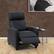Alt View 11. CorLiving - Oren PU Recliner - Black.