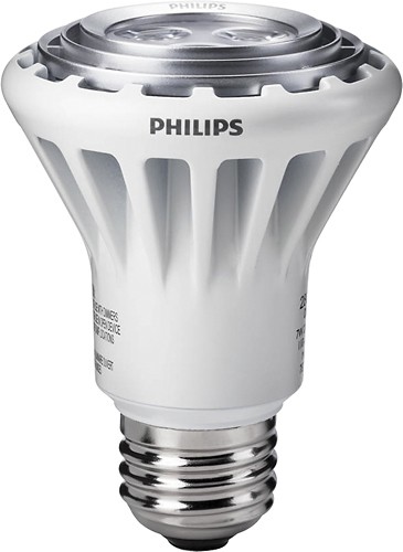 Philips 455030 50 Watt Equivalent Halogen Long Life PAR20 Dimmable Flood Light Bulb 6 Pack Philips Lighting Long Life Flood