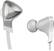 Alt View Standard 1. Monster - DNA In-Ear Headphones - White/Satin Chrome.