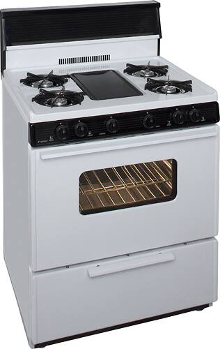 Premier - 30" Freestanding Gas Range-Angle_Standard 