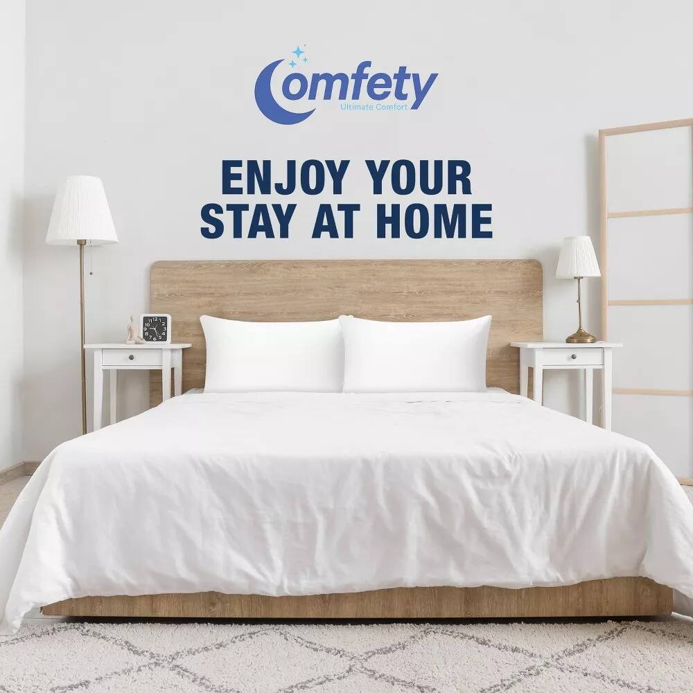 omfety Ultimate Comfort  
ENJOY YOUR STAY AT HOME