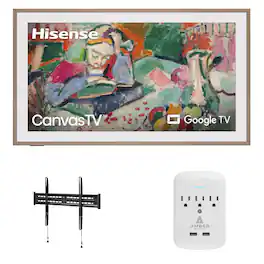 Hisense - 65S7N 4K QLED TV with Fixed Mount and 3 Outlet Surge (2024)