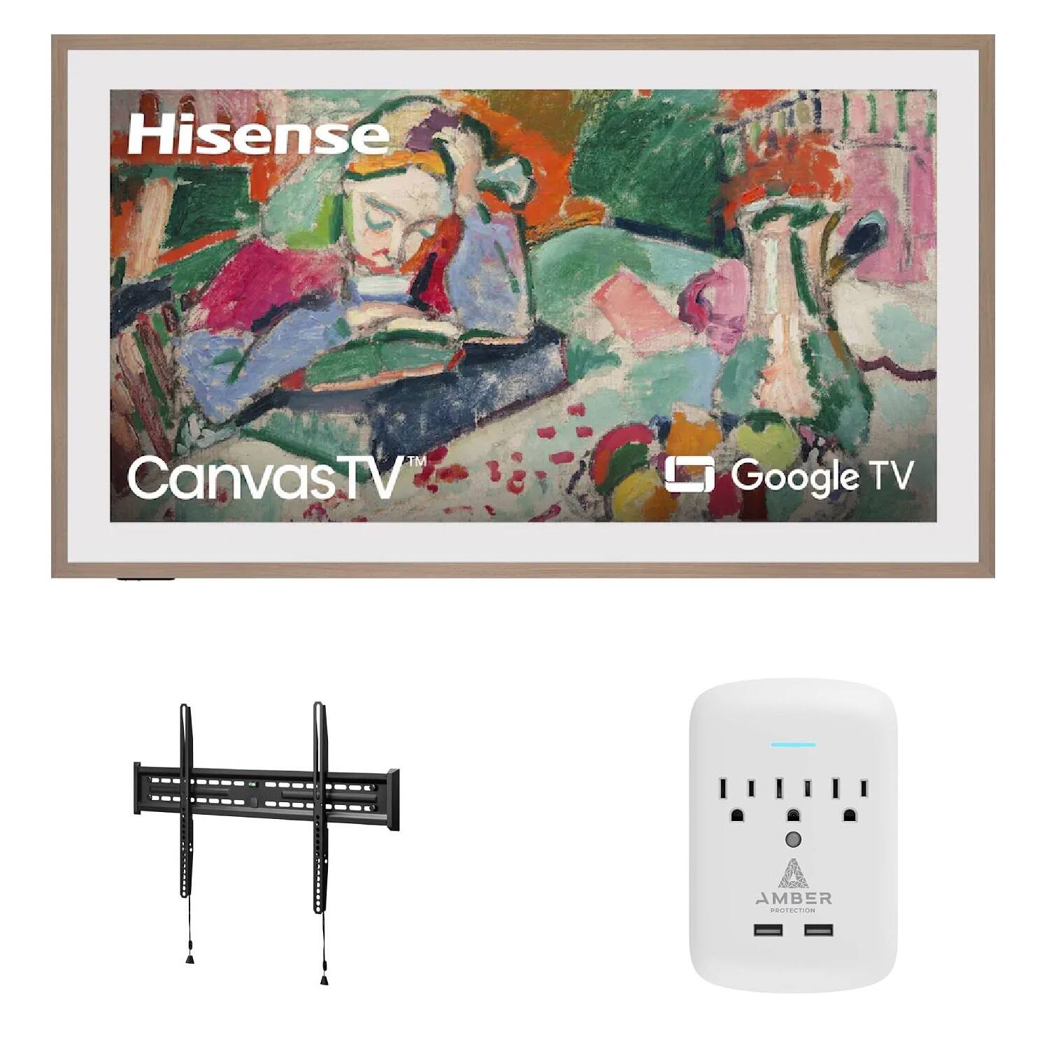 Hisense  
CanvasTV  
Google TV  
AMBER PROTECTION