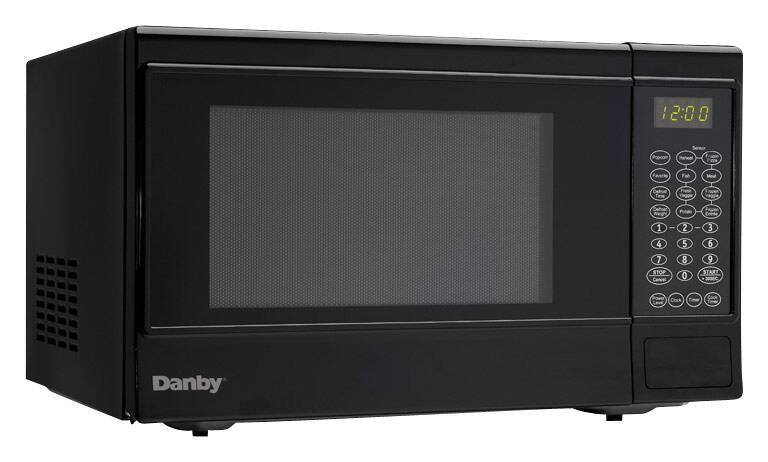 Danby - 1.4 Cu. Ft. Mid-Size Microwave - Black-Front_Standard 