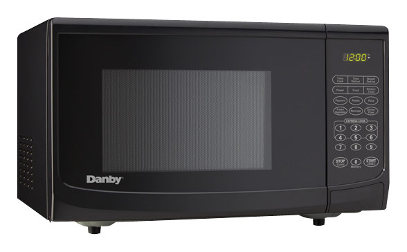 Best Buy: Danby 1.1 Cu. Ft. Mid-Size Microwave Black DMW111KBLDB