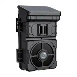 Cluzine - Solar Trail Camera, 15m PIR, 6-Month Standby, IP65 Waterproof for Wildlife Hunting