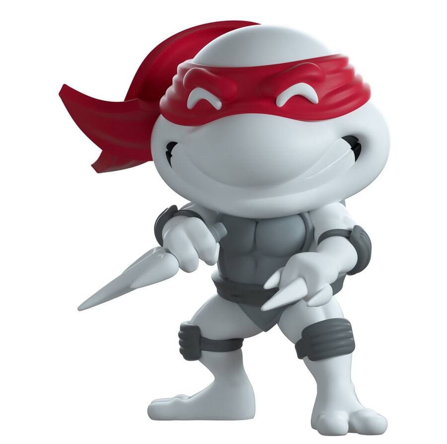 Tmnt Custom Figure Raphael Youtooz TMNT: Raphael Black & White Vinyl Figure #14 Shopverse ...