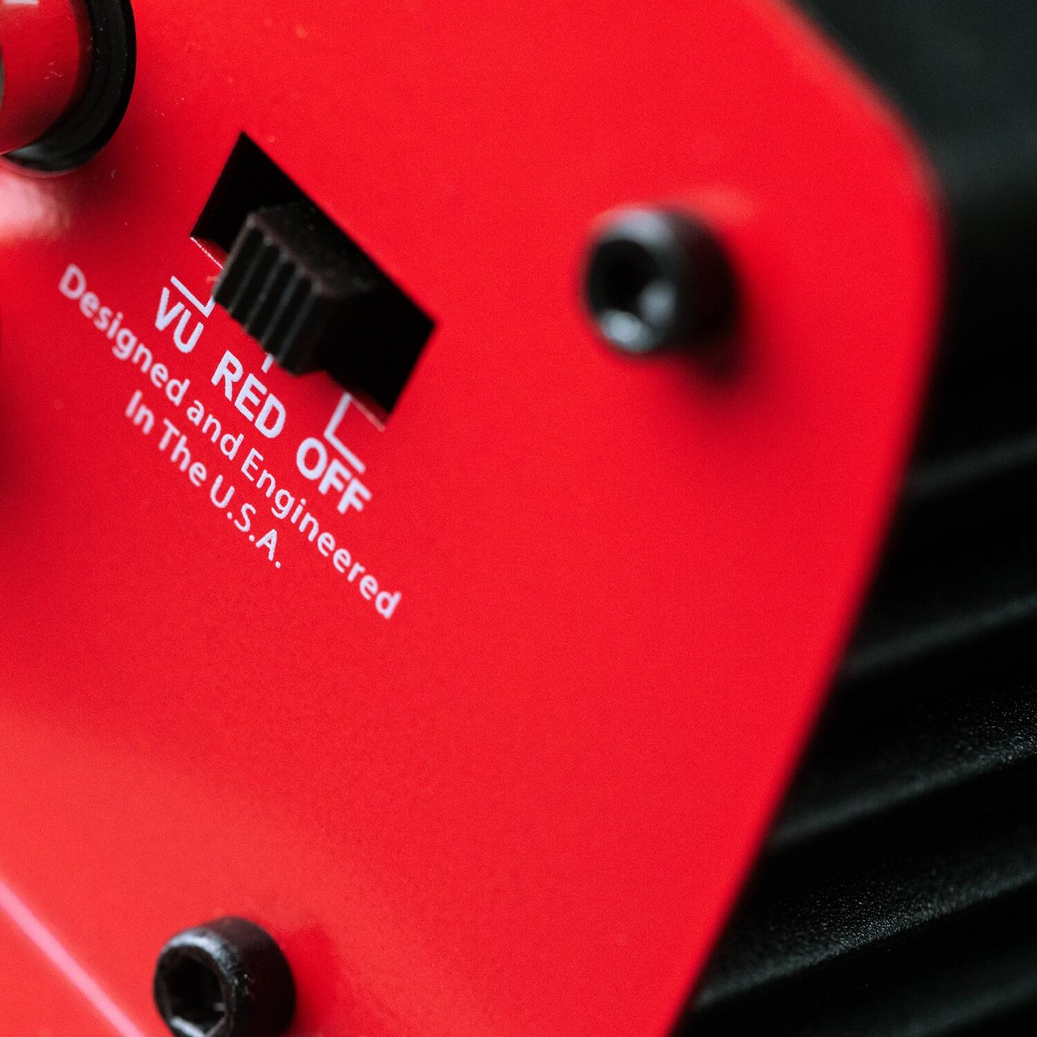 I Designed UV In and RED The OFF U.S.A. Engineered