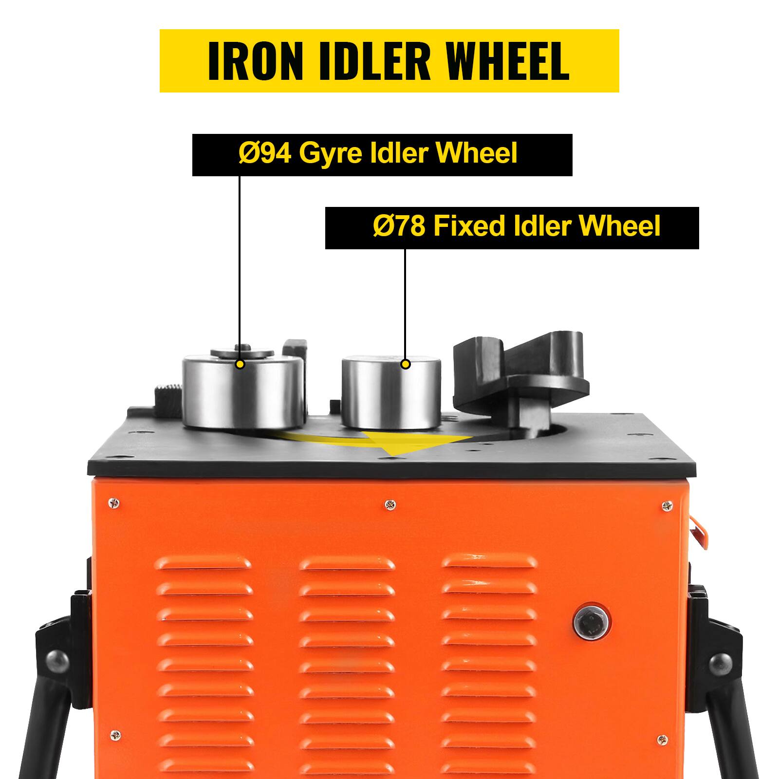 IRON IDLER WHEEL

Ø94 Gyre Idler Wheel

Ø78 Fixed Idler Wheel