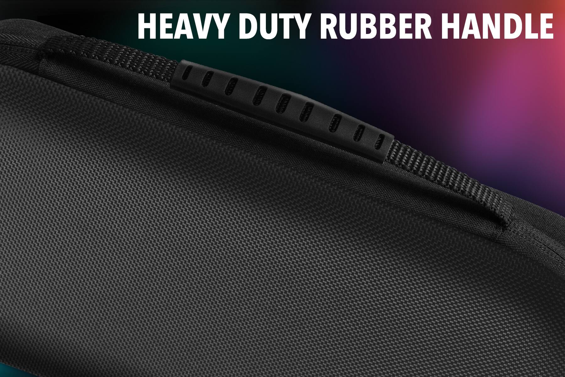 HEAVY DUTY RUBBER HANDLE