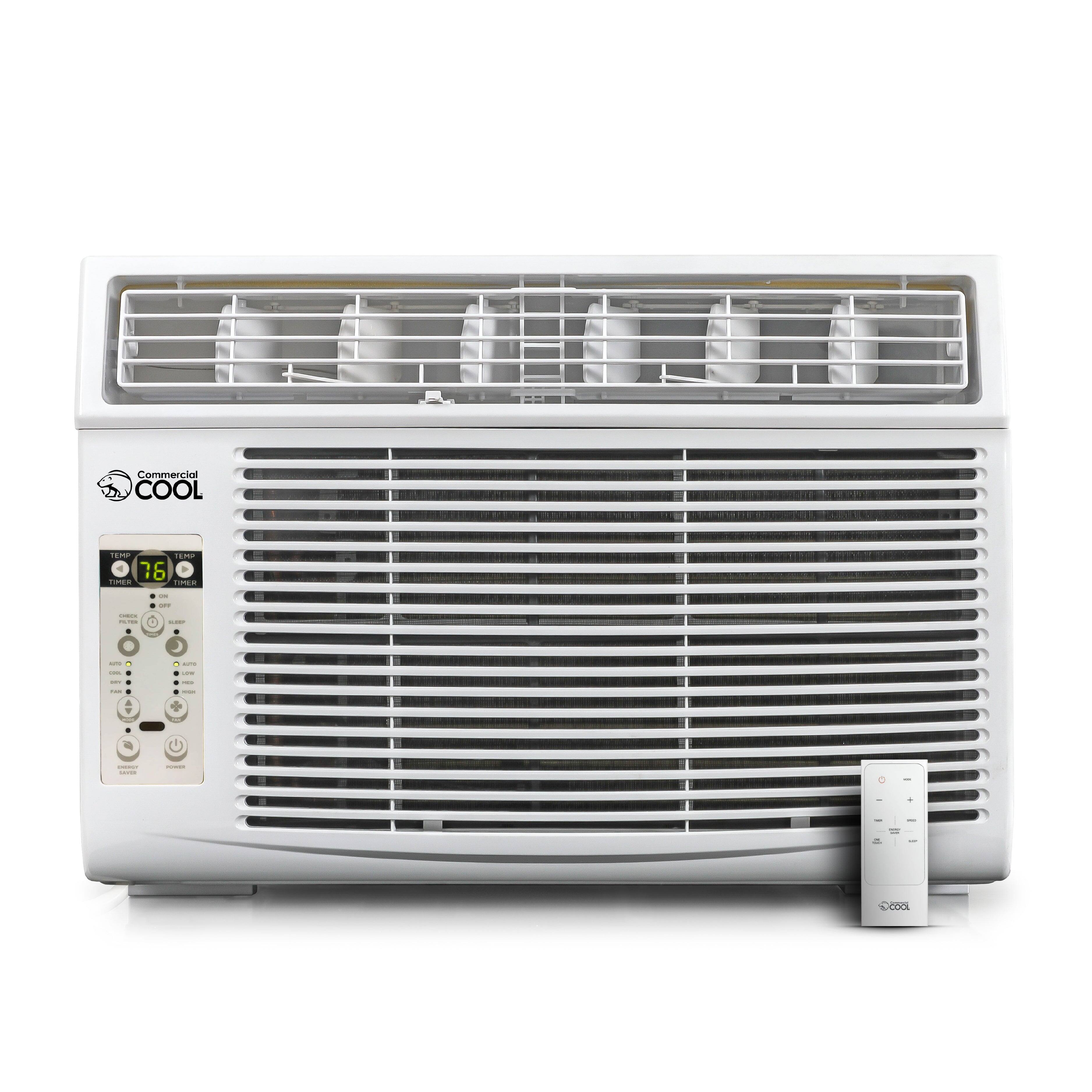 Commercial Cool - 10,000 BTU Window Air Conditioner - White