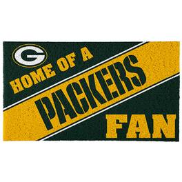 Evergreen Enterprises - Green Bay Packers 18" x 30" Team Turf Mat - Multicolor