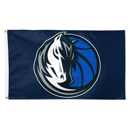 Front. WinCraft - Dallas Mavericks 3' x 5' Single-Sided Deluxe Team Flag - Multicolor.
