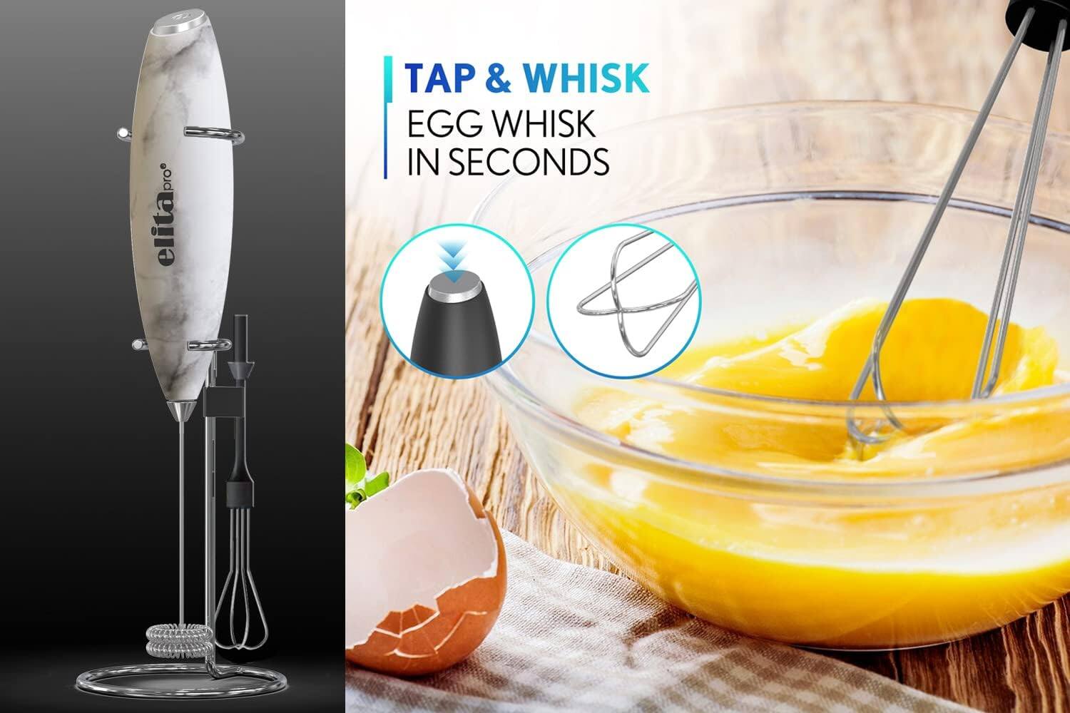 TAP & WHISK  
EGG WHISK IN SECONDS