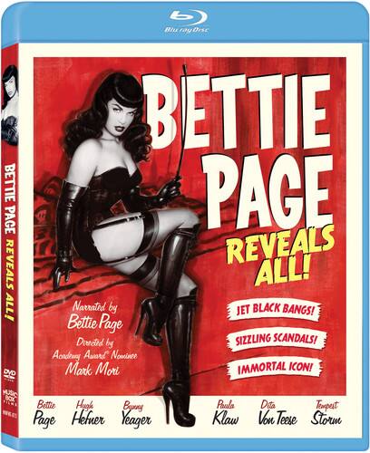 Front. Bettie Page Reveals All   - BLU-RAY.