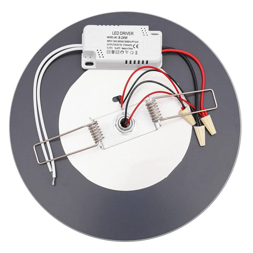 LED DRIVER  
MODEL: MC 8-24W  
INPUT: 180V-290VAC 50/60Hz  
OUTPUT: DC24V 200mA ±5%  
CE  
Made in China  

12.7°C  
14.5°C