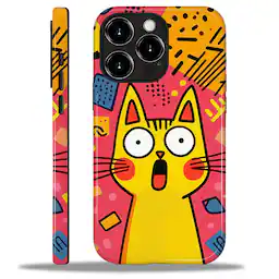 Surprised Cat for iPhone 16 Pro