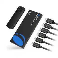 UHD-501 4K@60Hz 5-port HDMI Switch
HDMI HDMI HDMI HDMI HDMI