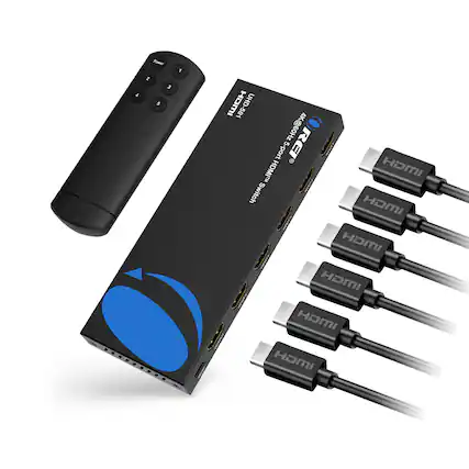 UHD-501 4K@60Hz 5-port HDMI Switch
HDMI HDMI HDMI HDMI HDMI