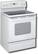 Angle Standard. GE - 30" Freestanding Electric Range - White on White.