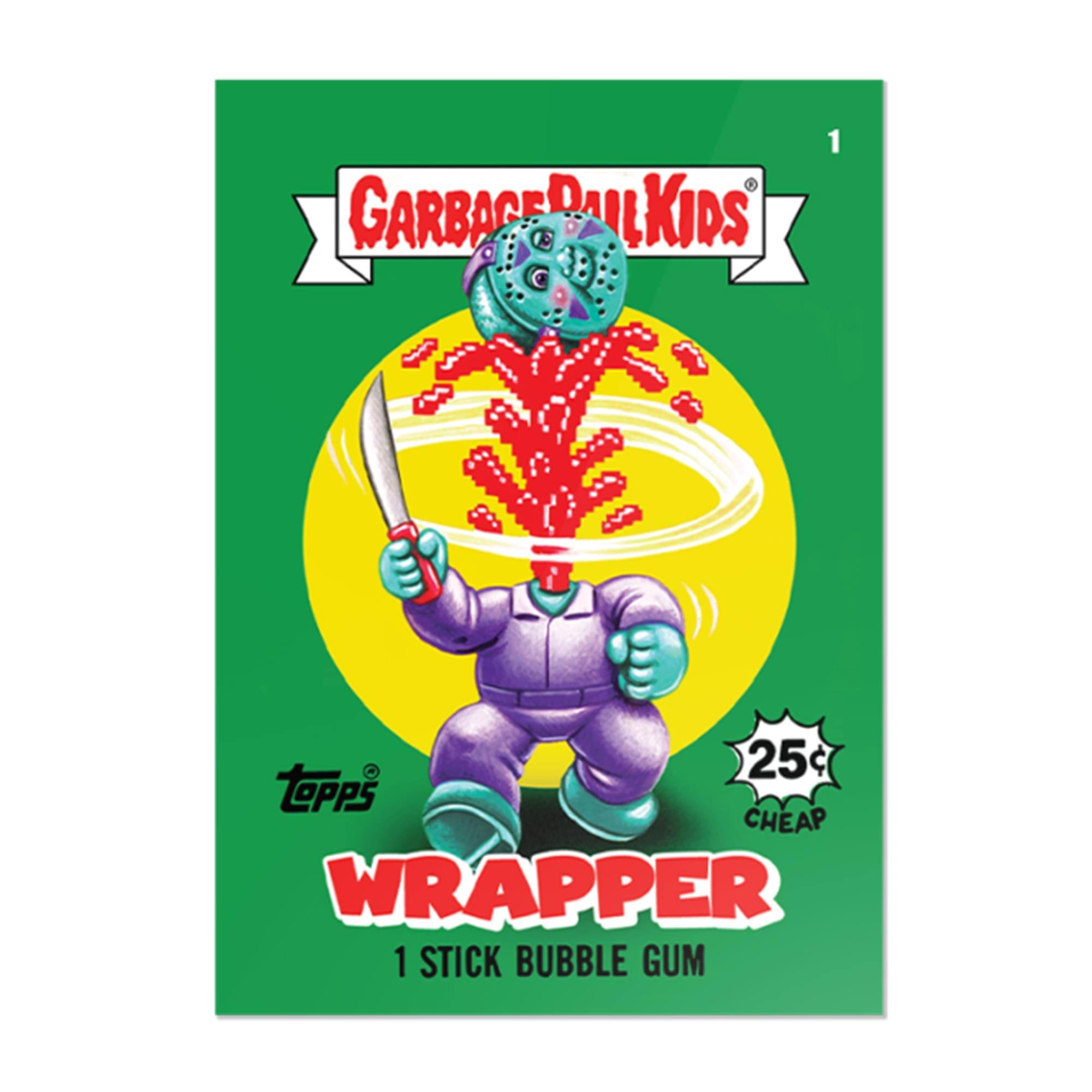 1 Garbage Pail Kids LKIDS 25c Topps Cheap Wrapper 1 Stick Bubble Gum