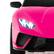Alt View 10. Costway - Costway 4WD 2-Seater Ride on Car, Licensed Lamborghini Kids' Vehicles with Remote Control - Pink.