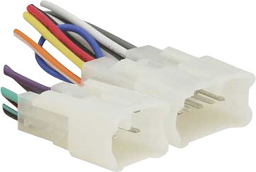 Metra - Wiring Harness for Most 1987 and Later Toyota Scion Vehicles - Multicolored