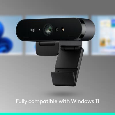 Logitech 4K Pro 4096 x 2160 Webcam with Noise Canceling Mic