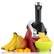 Alt View 13. Yonanas - Deluxe Vegan Non-Dairy Frozen Fruit Soft Serve Dessert Maker, Includes 75 Recipes, 200 Watts - Red.