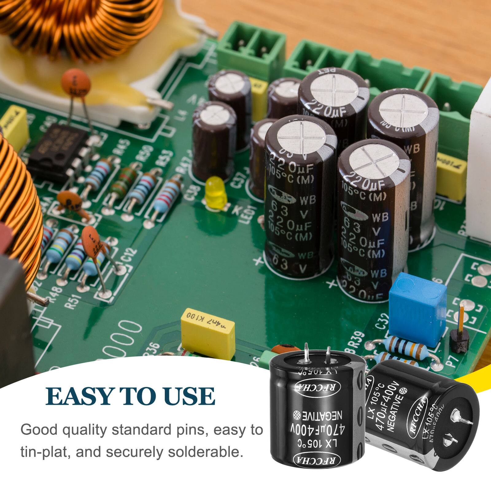 EASY TO USE

Good quality standard pins, easy to tin-plat, and securely solderable.