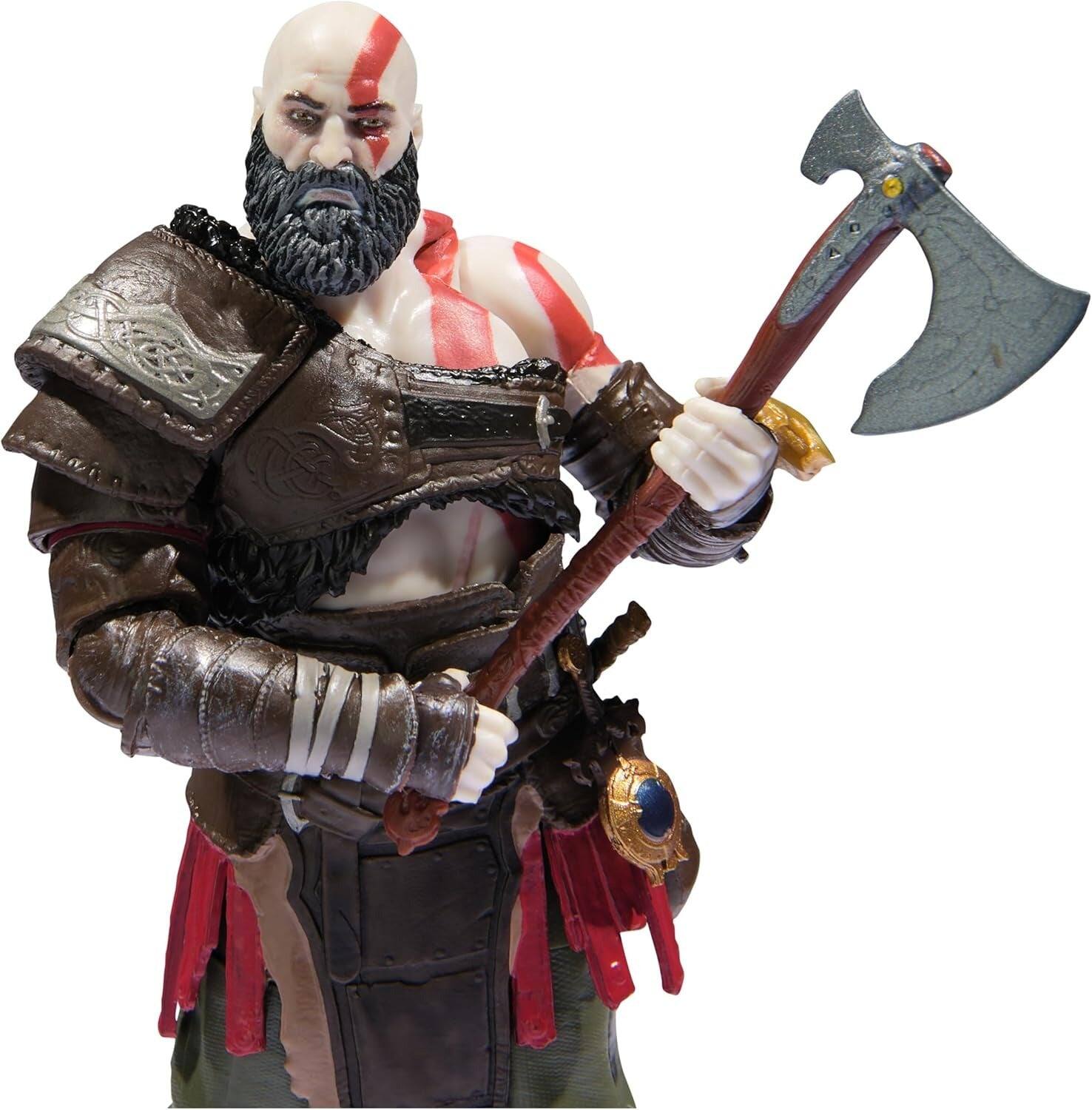 Alt View 2. Spin Master - Playstation: God of War Ragnarok - Kratos 6" Figure.